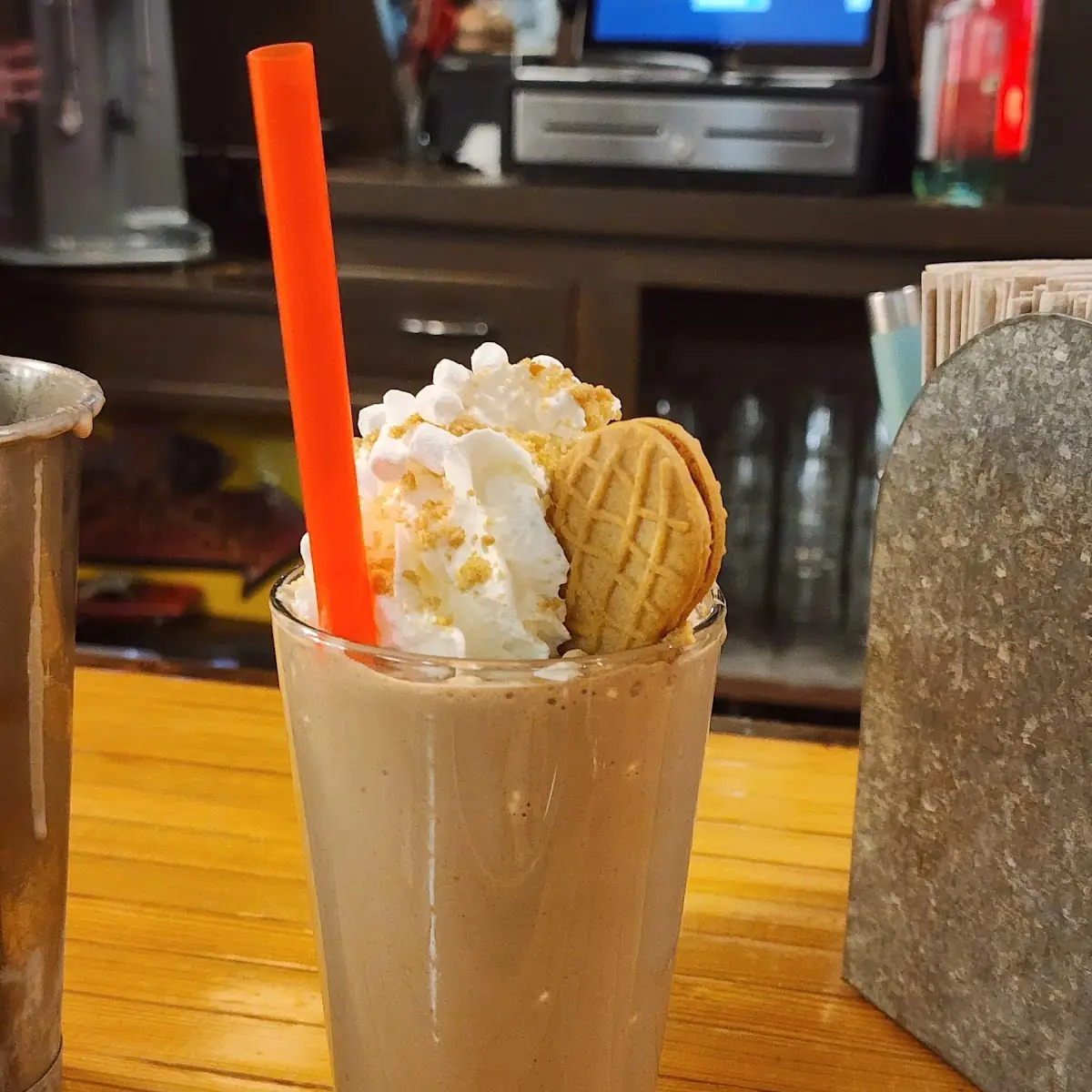 Cookie Dough Brownie Milkshake