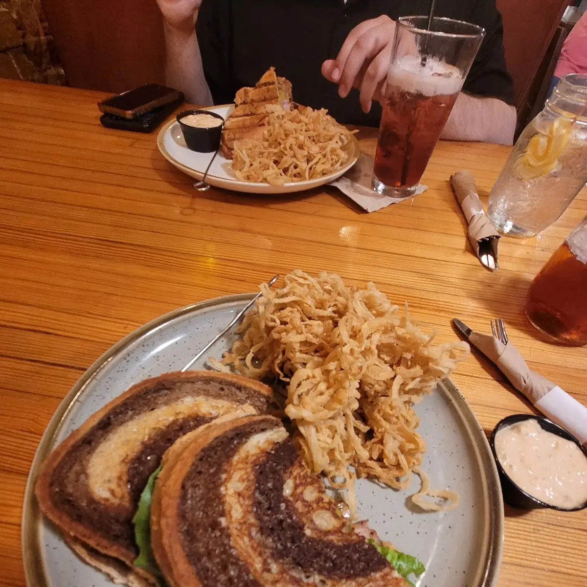 Duck Pastrami Sandwich