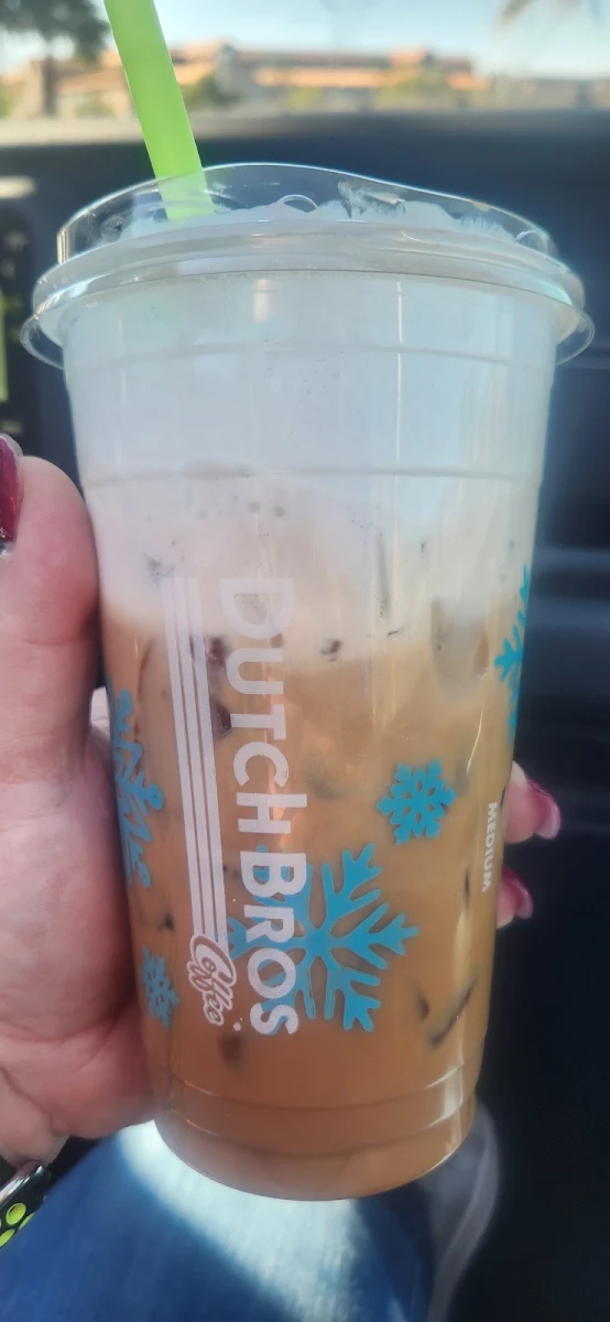 Candy Cane Cold Brew Iced Coffee