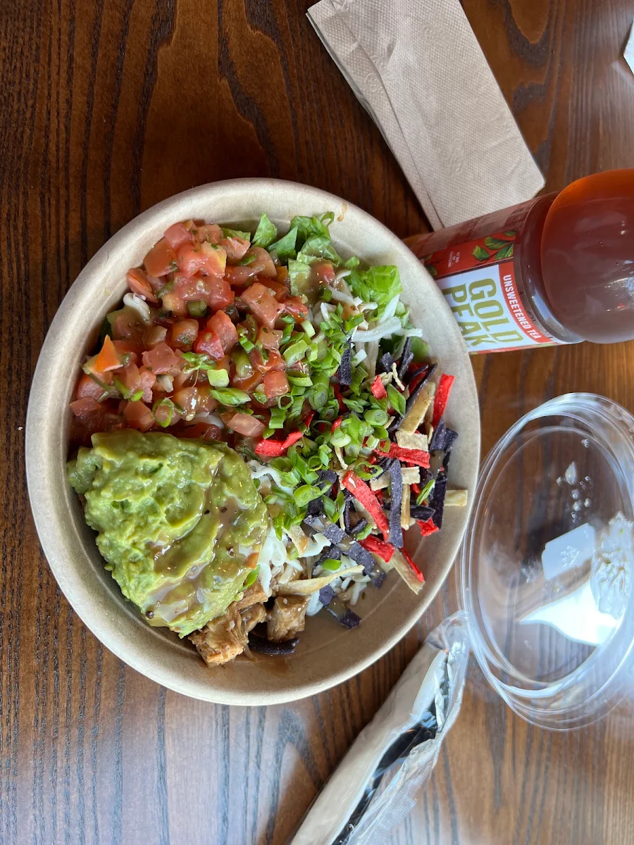 Chicken Salad with Guacamole