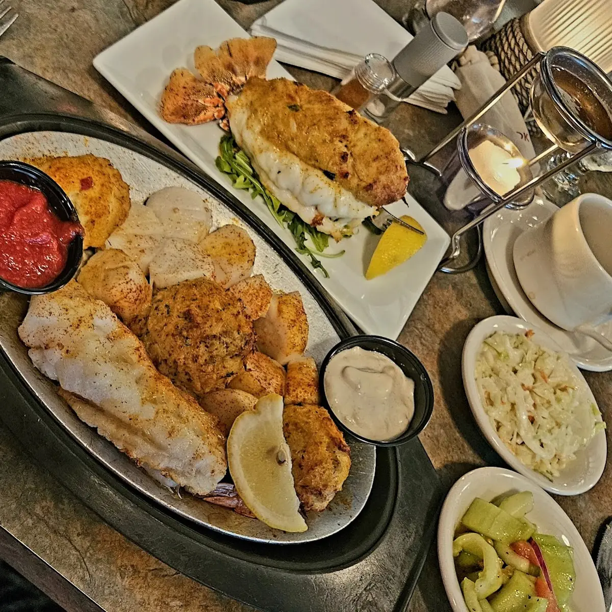 Broiled Seafood Platter