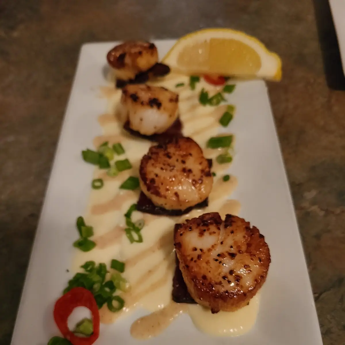 Caramelized Sea Scallops