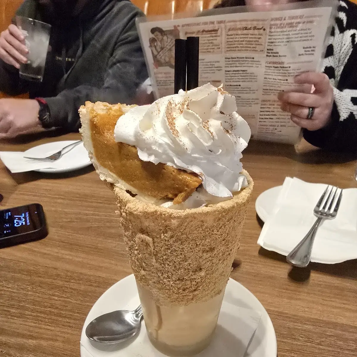 Pumpkin Pie Milkshakes