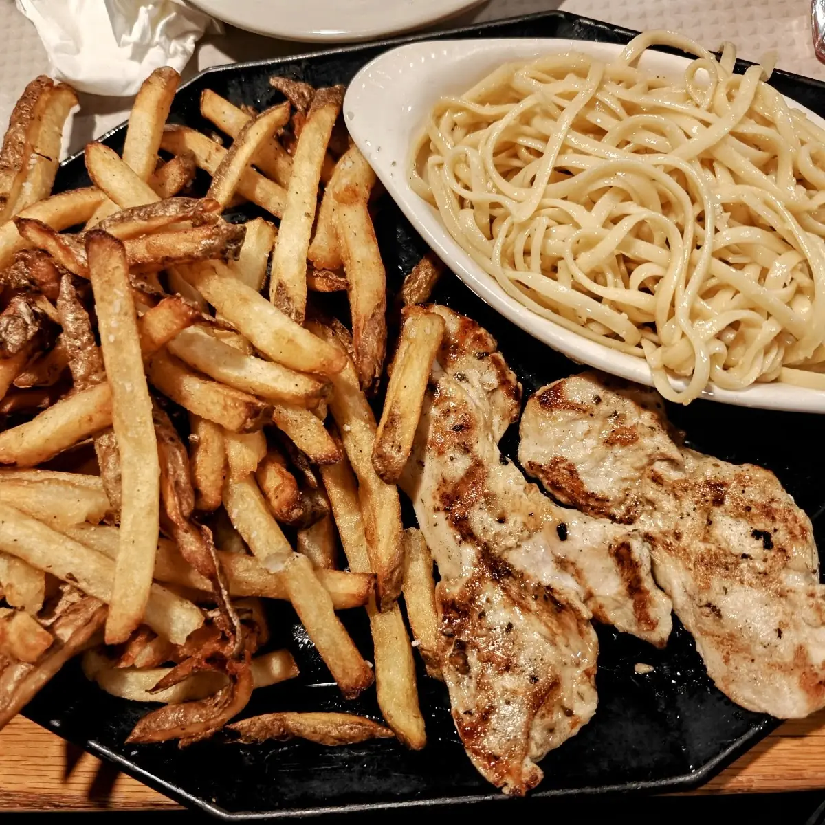 Grilled Chicken Dinner