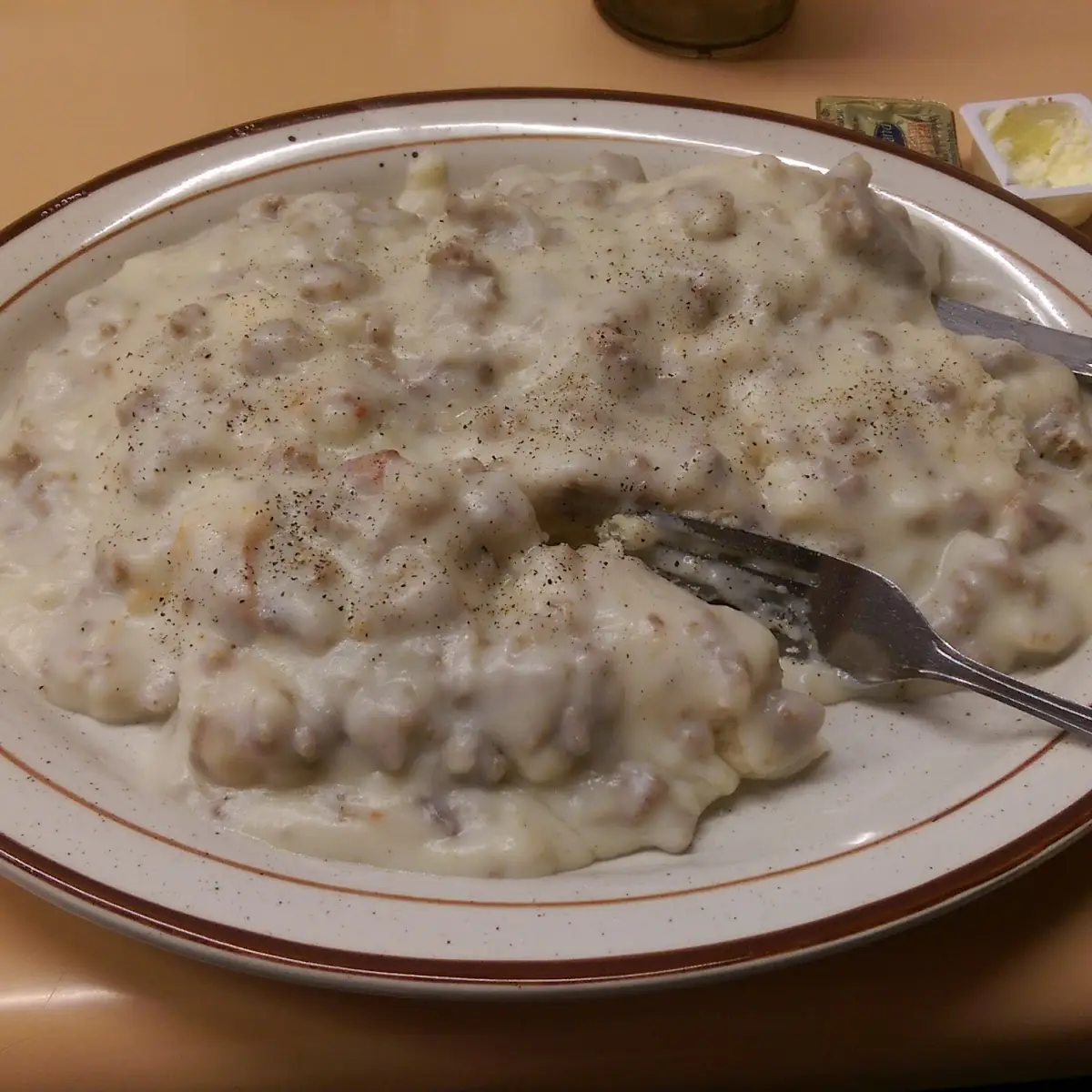 Biscuits and Sausage Gravy