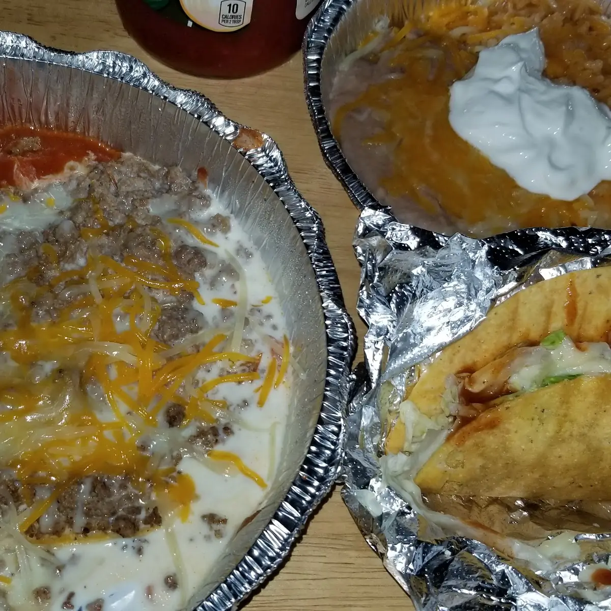 4 Combination with Rice & Beans Added