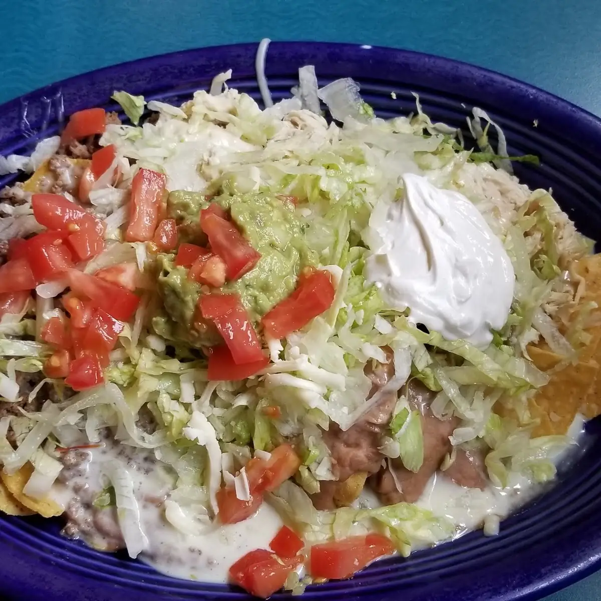 Nachos Supreme w No Beef