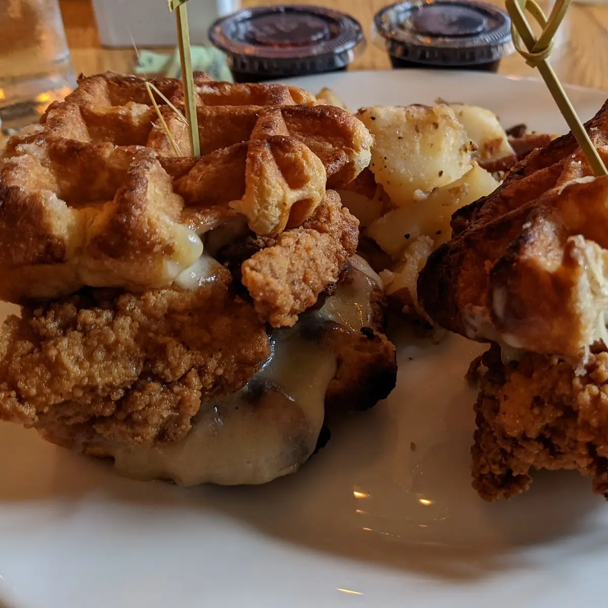 Chicken Waffle-Wich