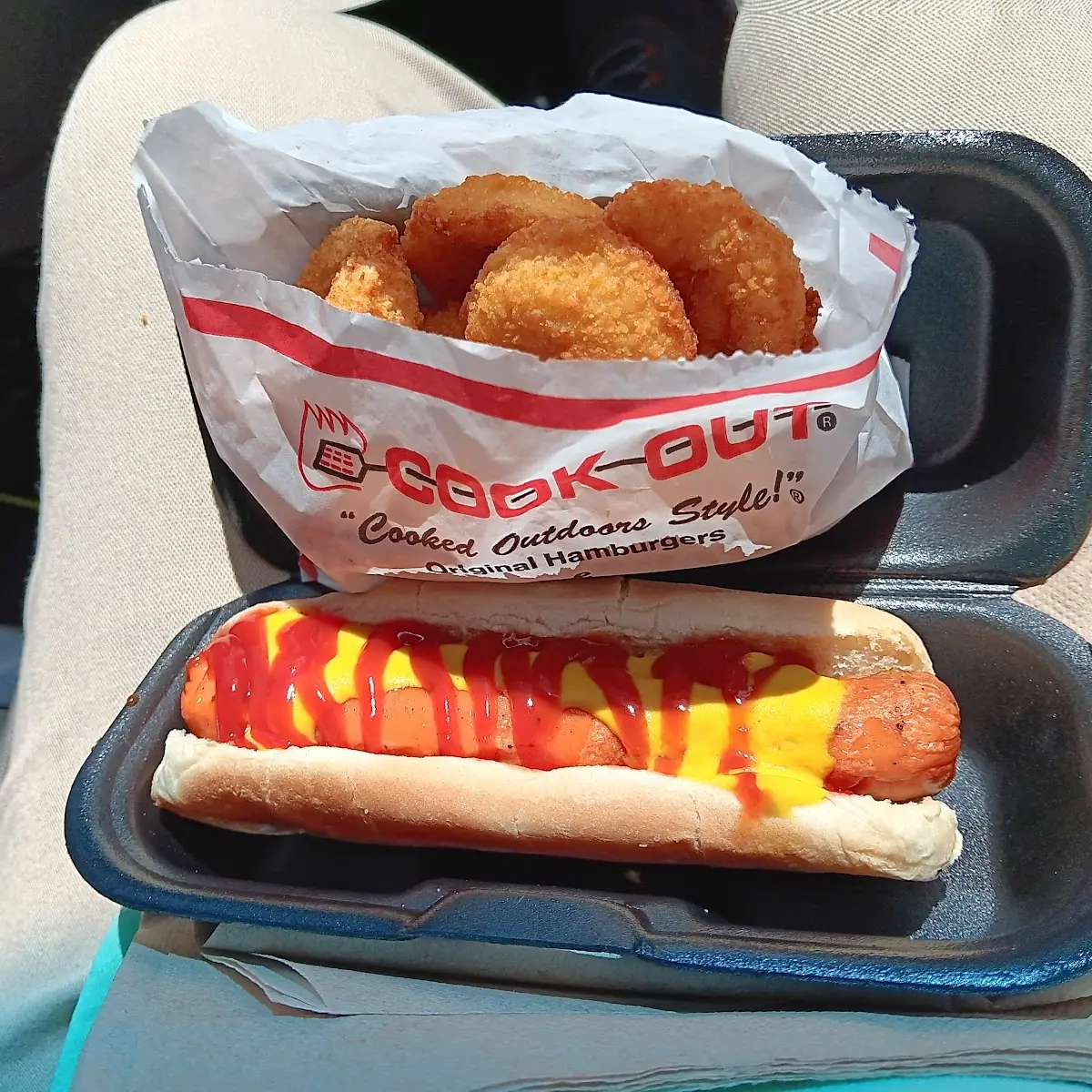 Hot Dogs and Onion Rings