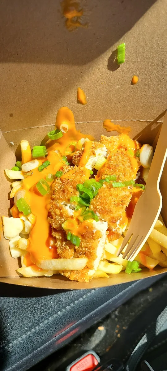 Buffalo Chicken Poutine
