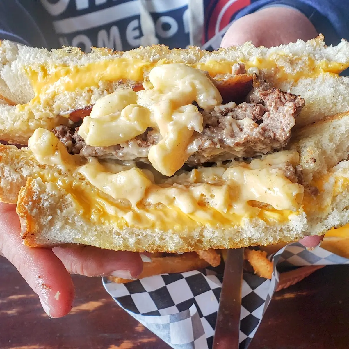 Mac and Cheese Burger