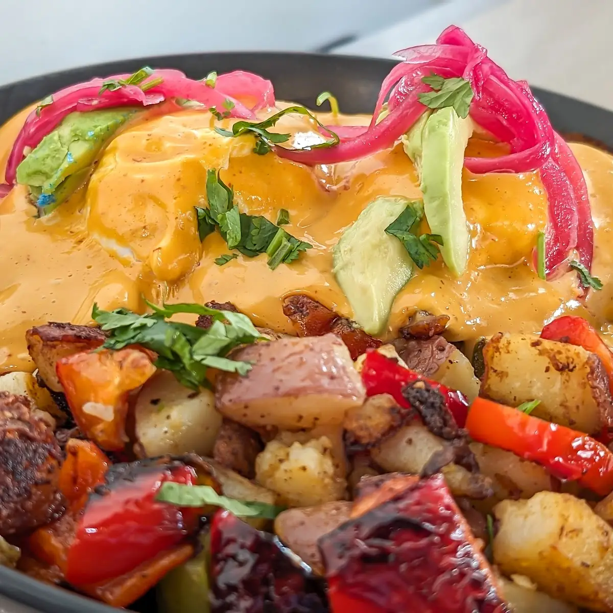 Chipotle Eggs Benedict