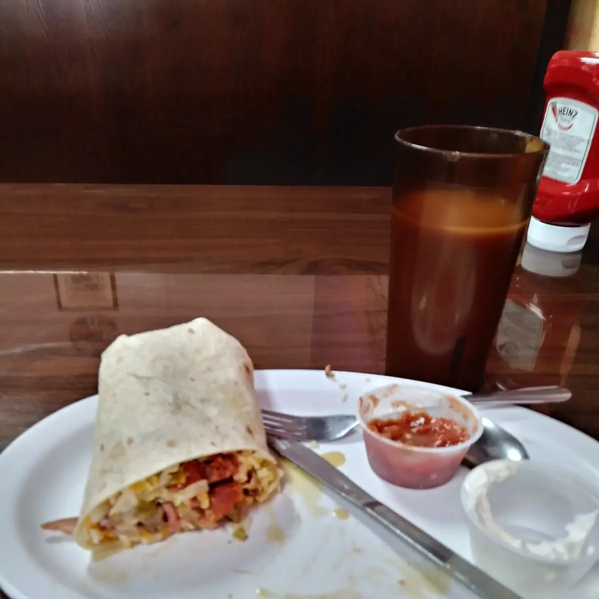 Meat Lovers Breakfast Burrito