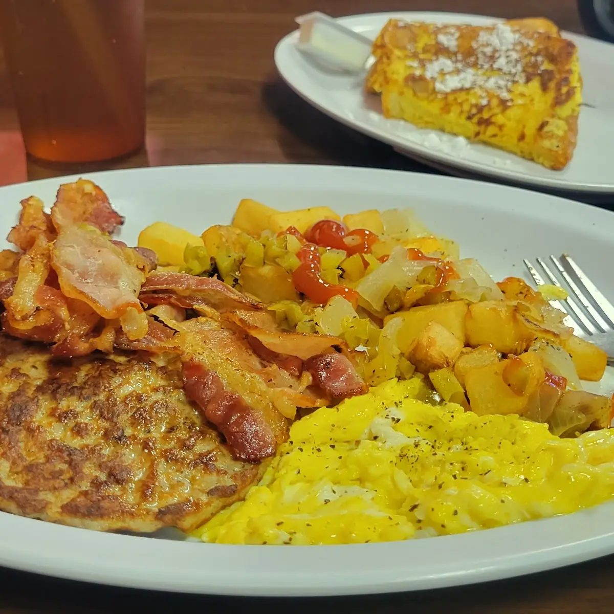 Scrambled Egg Grits or Home Fries & Toast