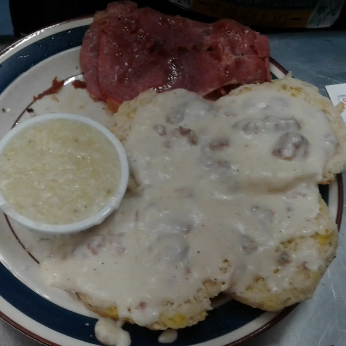 Two Biscuits & Gravy