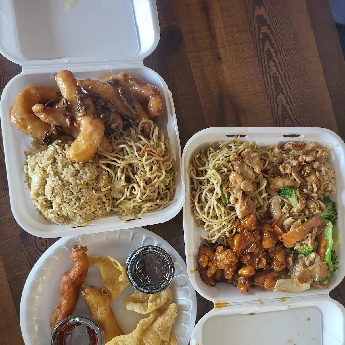 Orange Chicken & Mongolian Beef