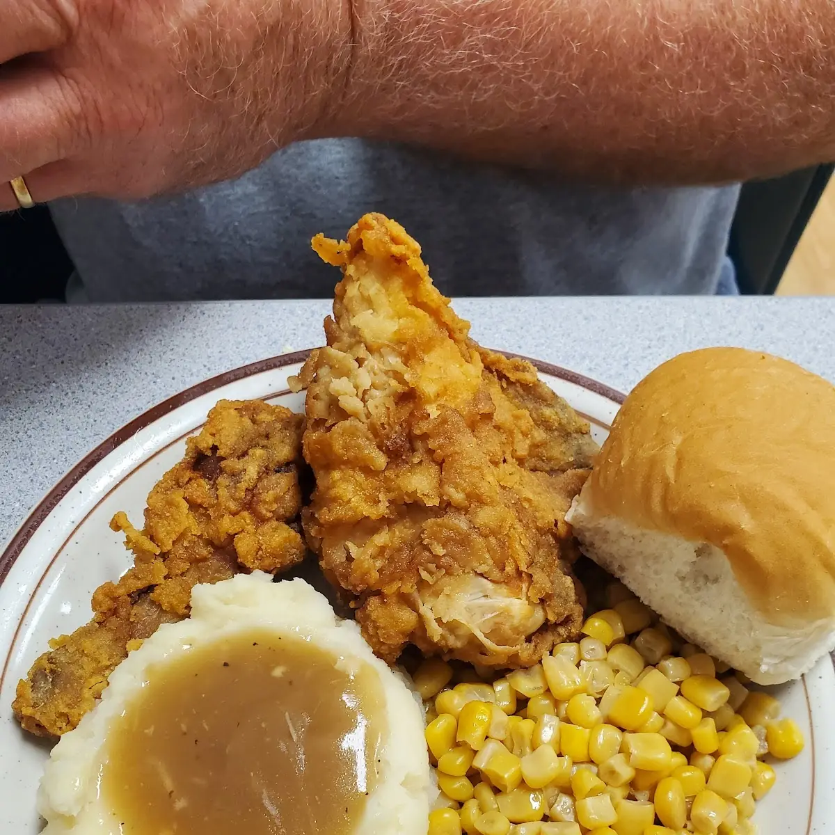 Fried Chicken Dinner