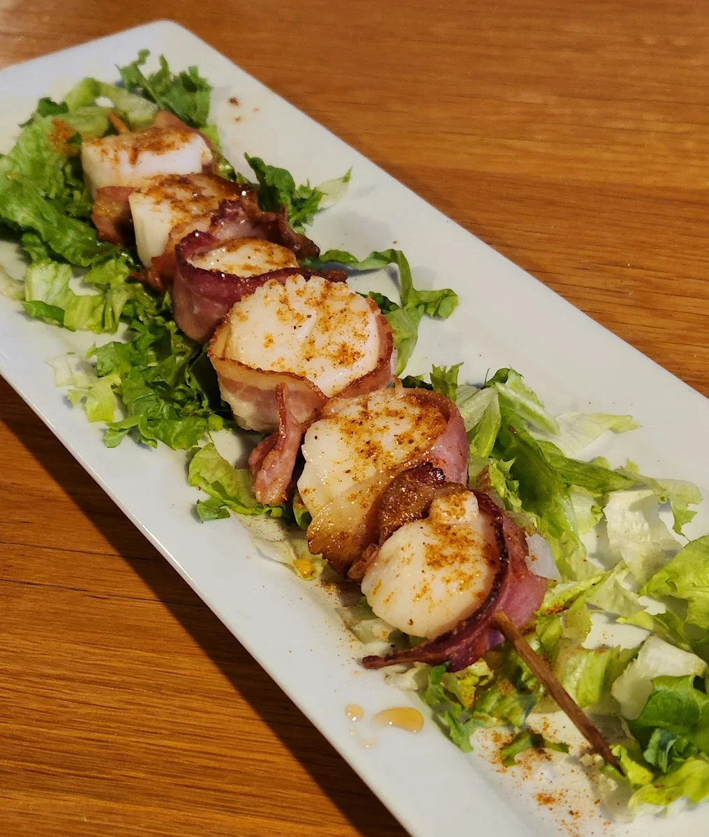 Bacon Wrapped Scallops