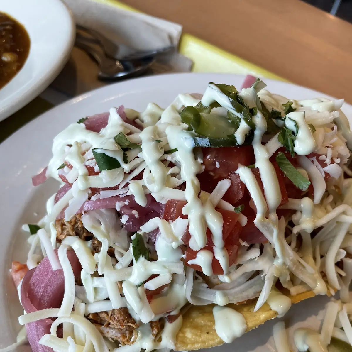 Chicken Tostada