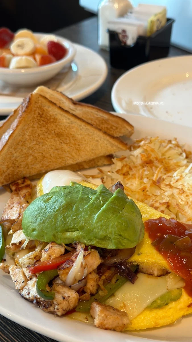 Chicken Avocado Omelet