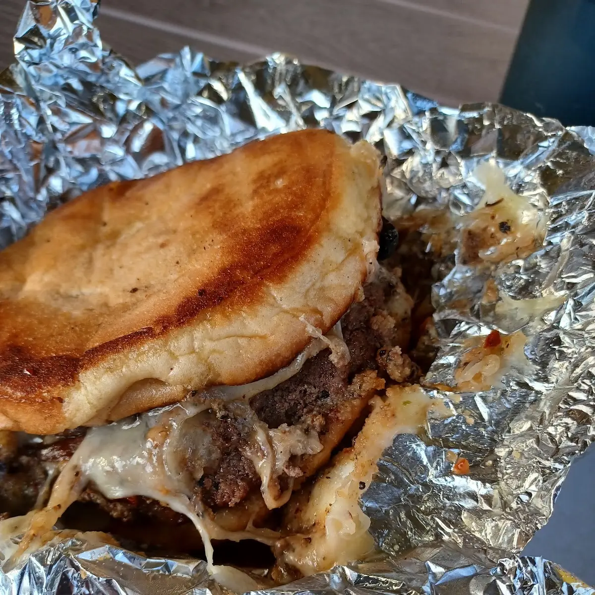 Swiss Mushroom Burger