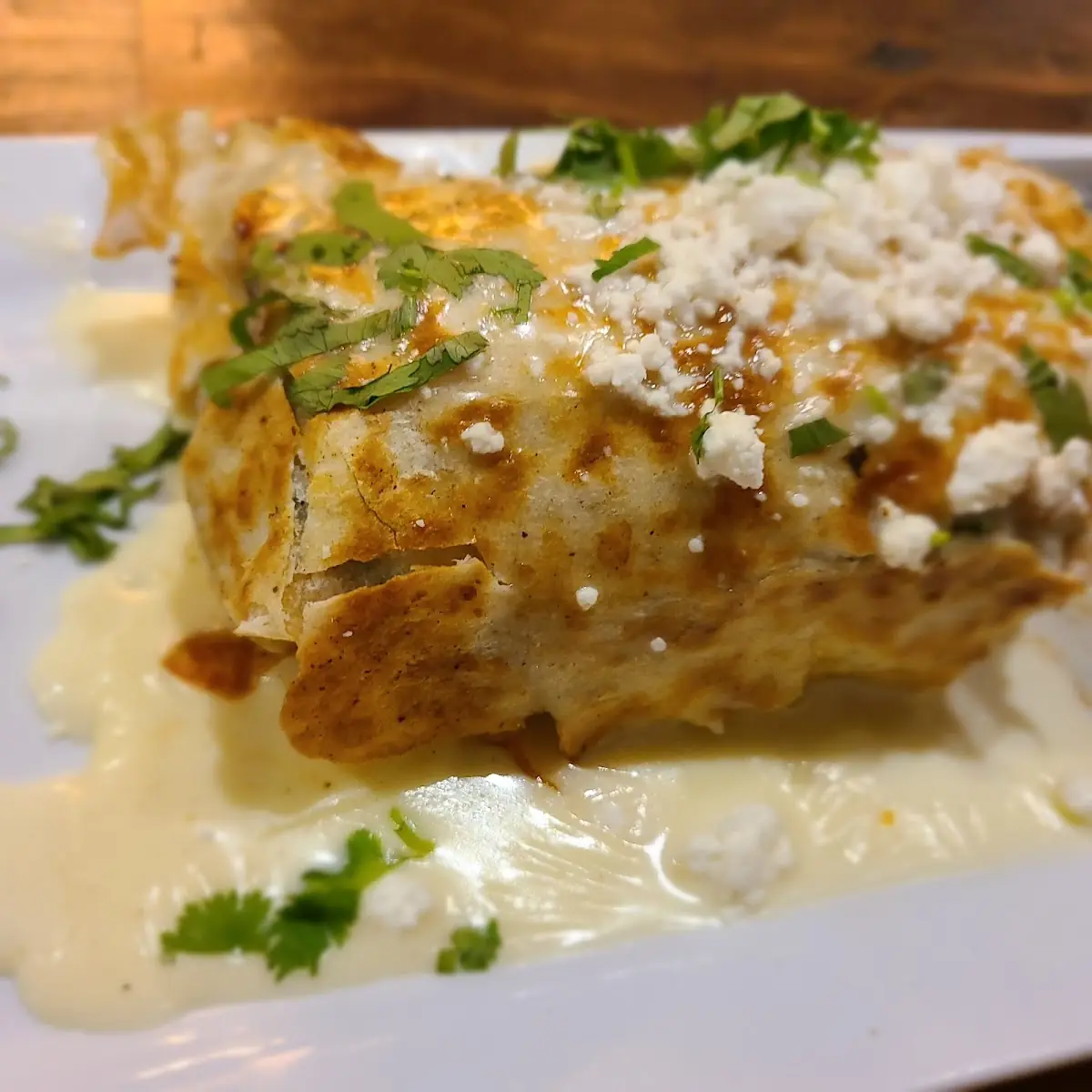 Baja Chicken Burrito