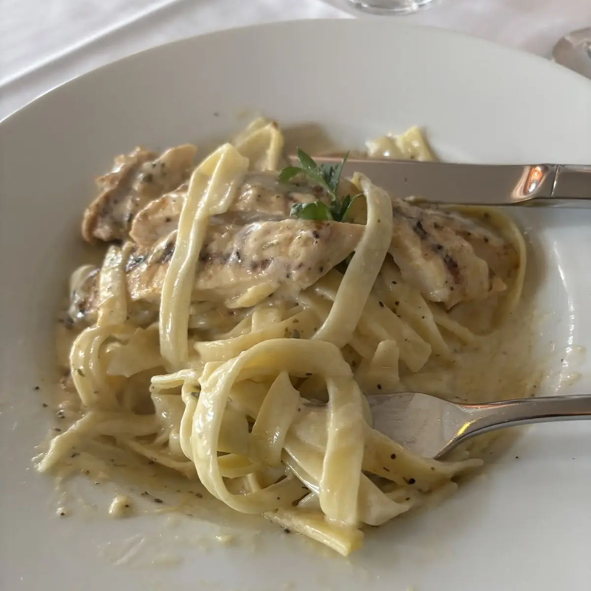 Fettuccine Alfredo