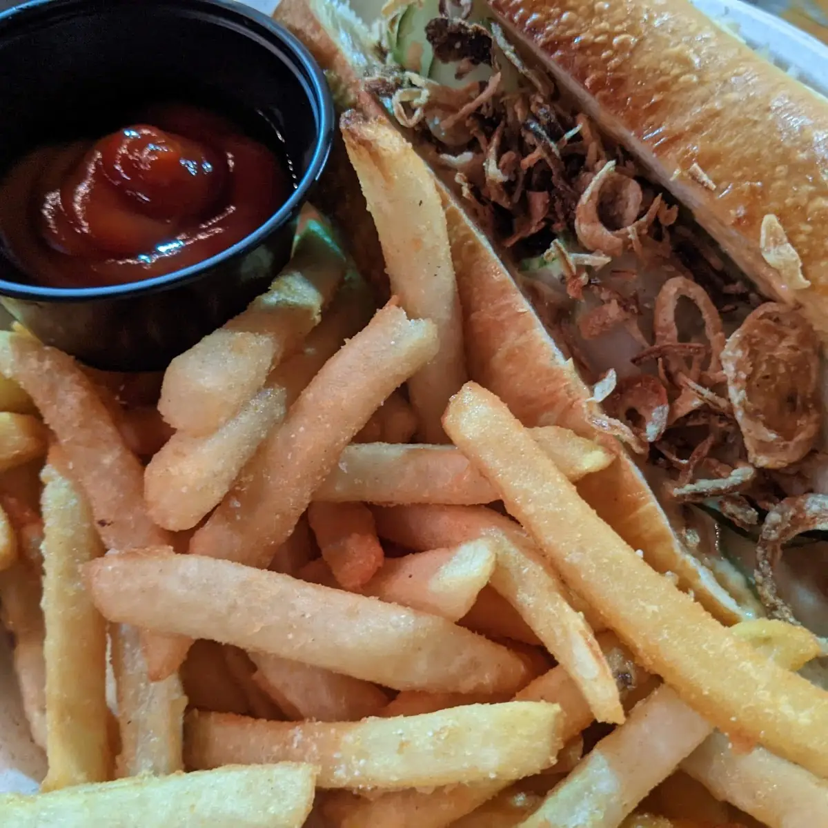 Hot Dog and Fries