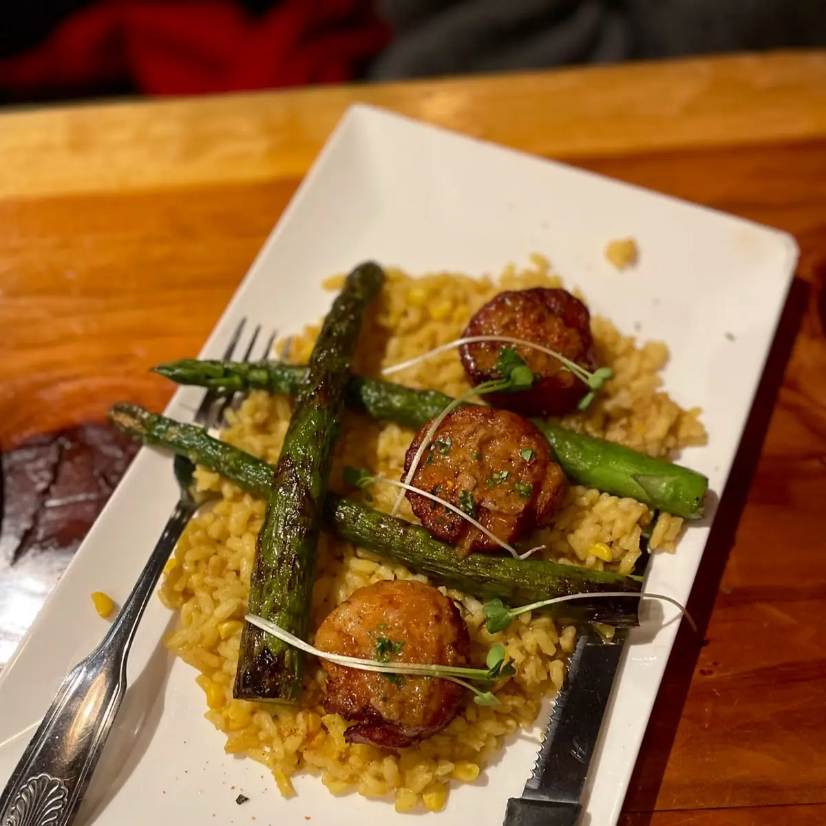 Pan Seared Scallops