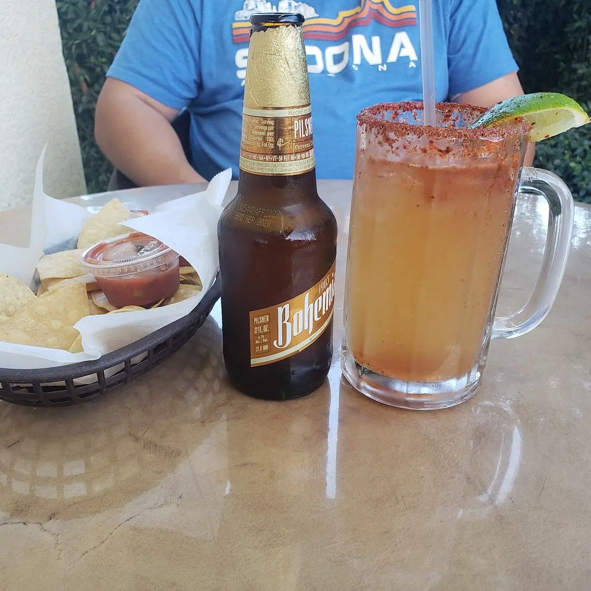 Chips and Salsa Imported Beer & Mineral Water