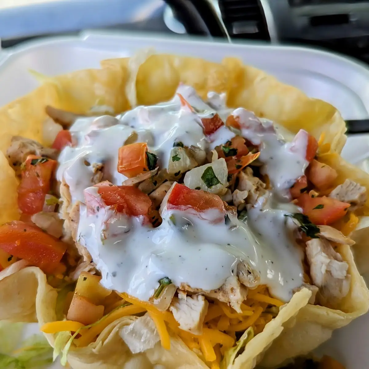 Chicken Taco Salad