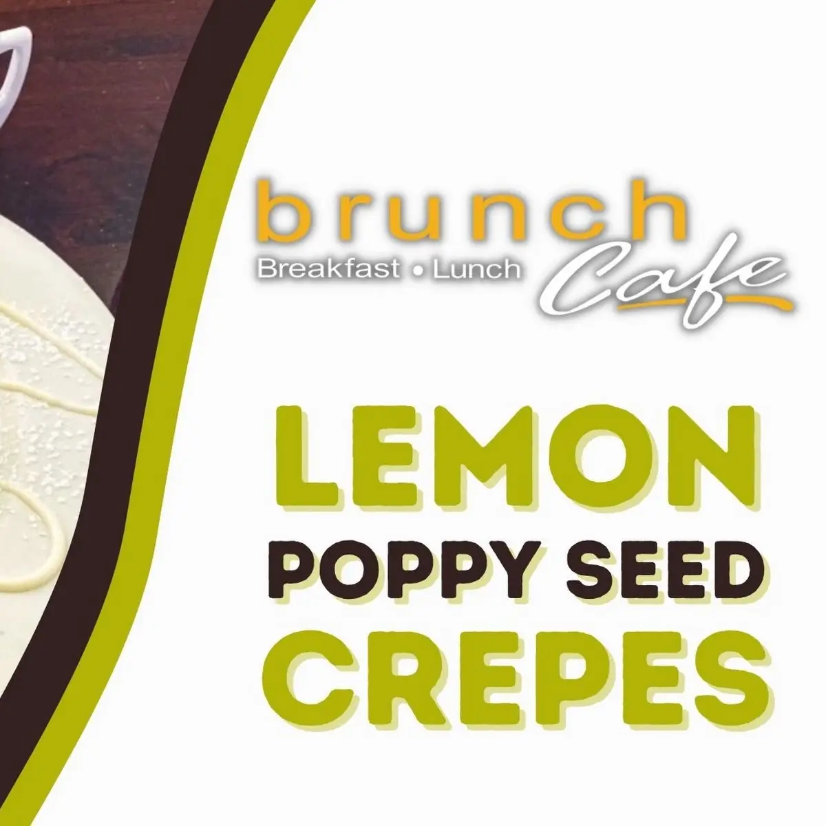 Lemon Poppy Seed Crepe