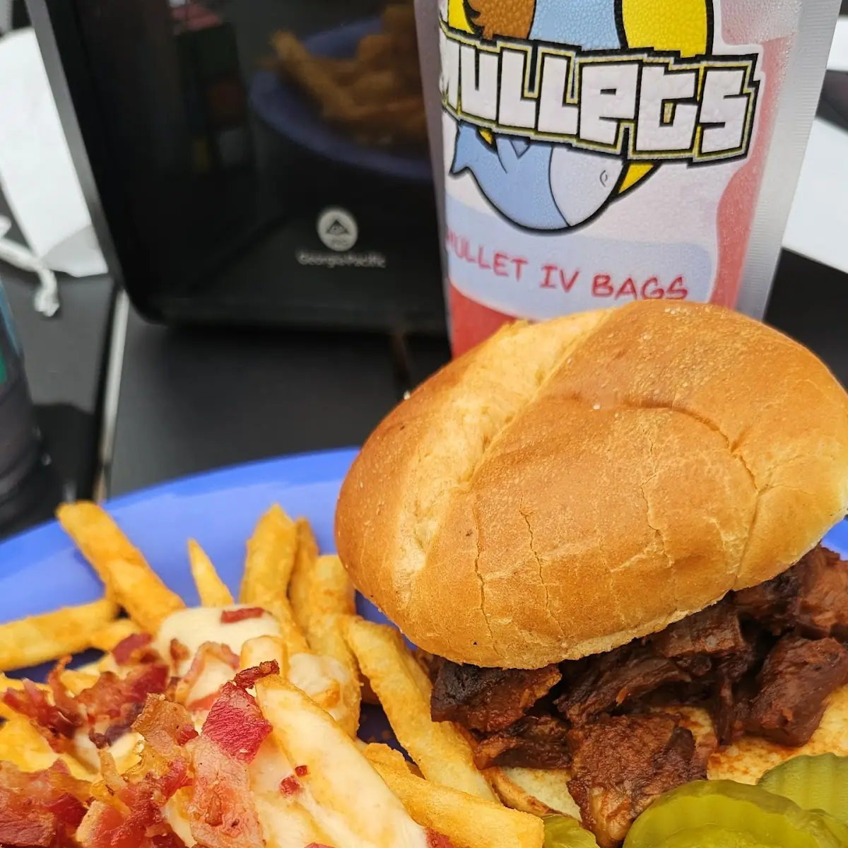 Burnt Ends with Loaded Fries