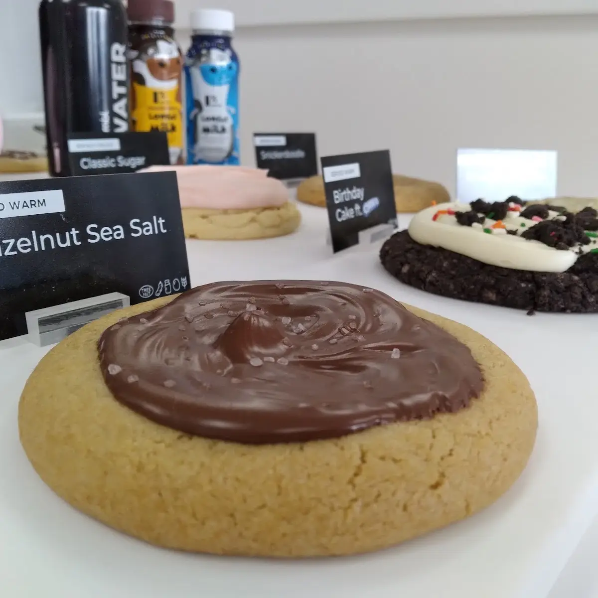 Hazelnut Sea Salt Cookie