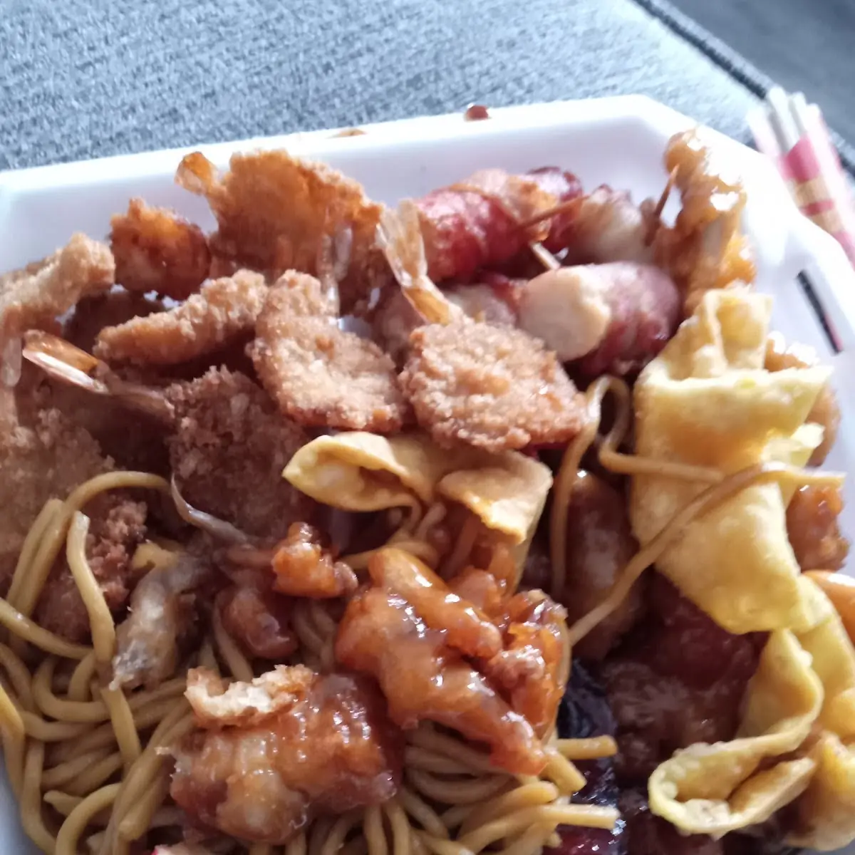 Roast Pork Chow Mein
