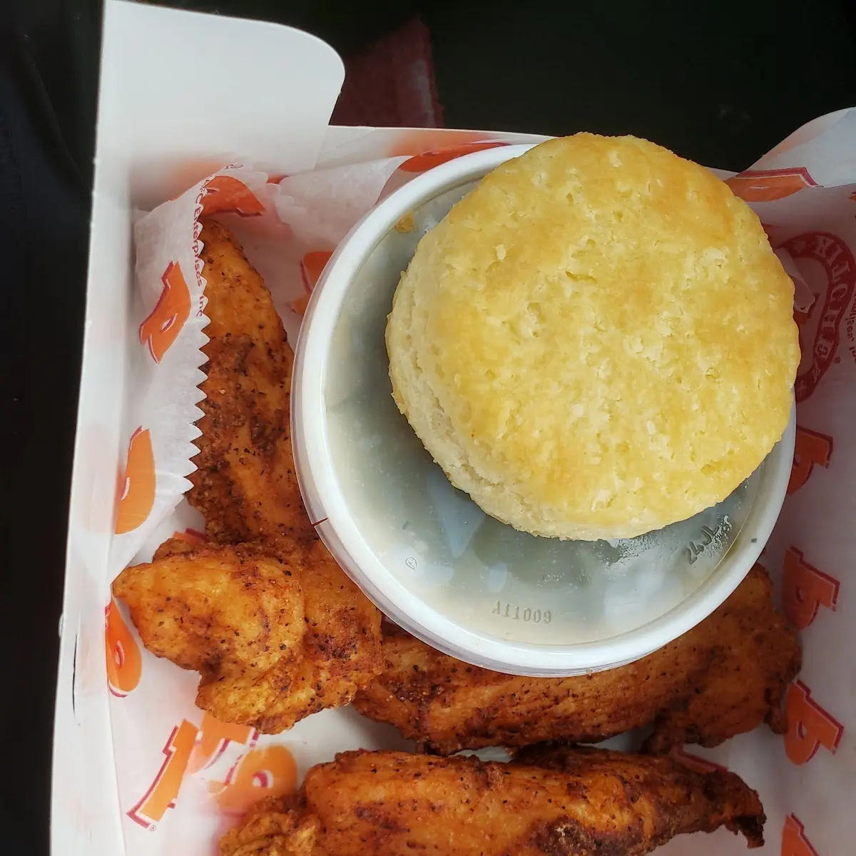 Blackened Chicken Strip Basket
