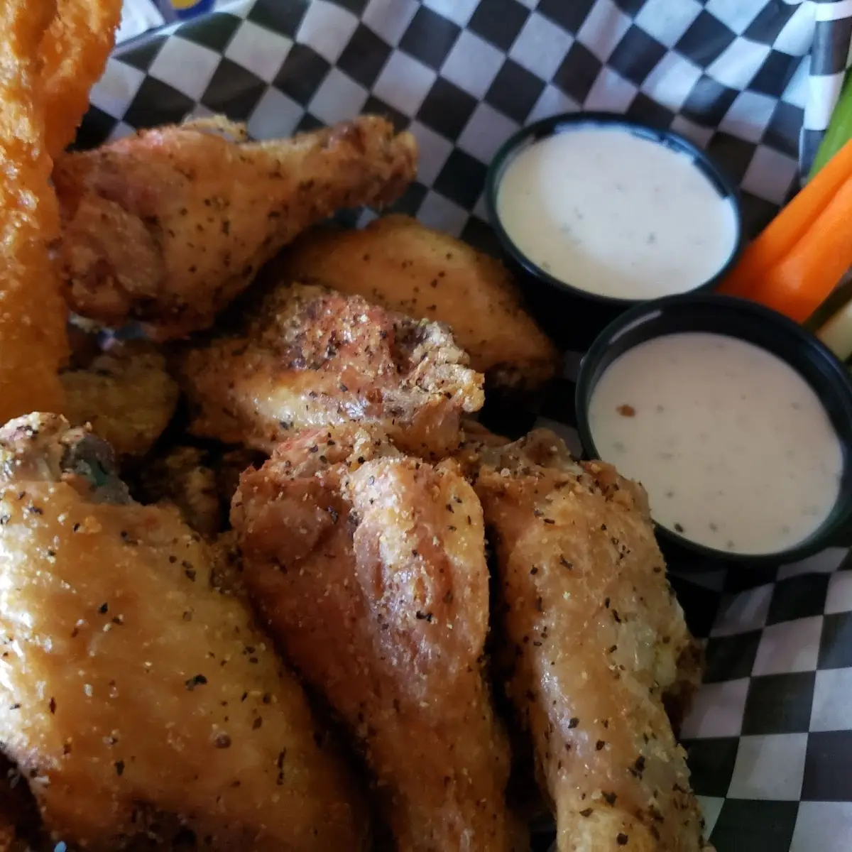 Lemon Pepper Chicken Wings