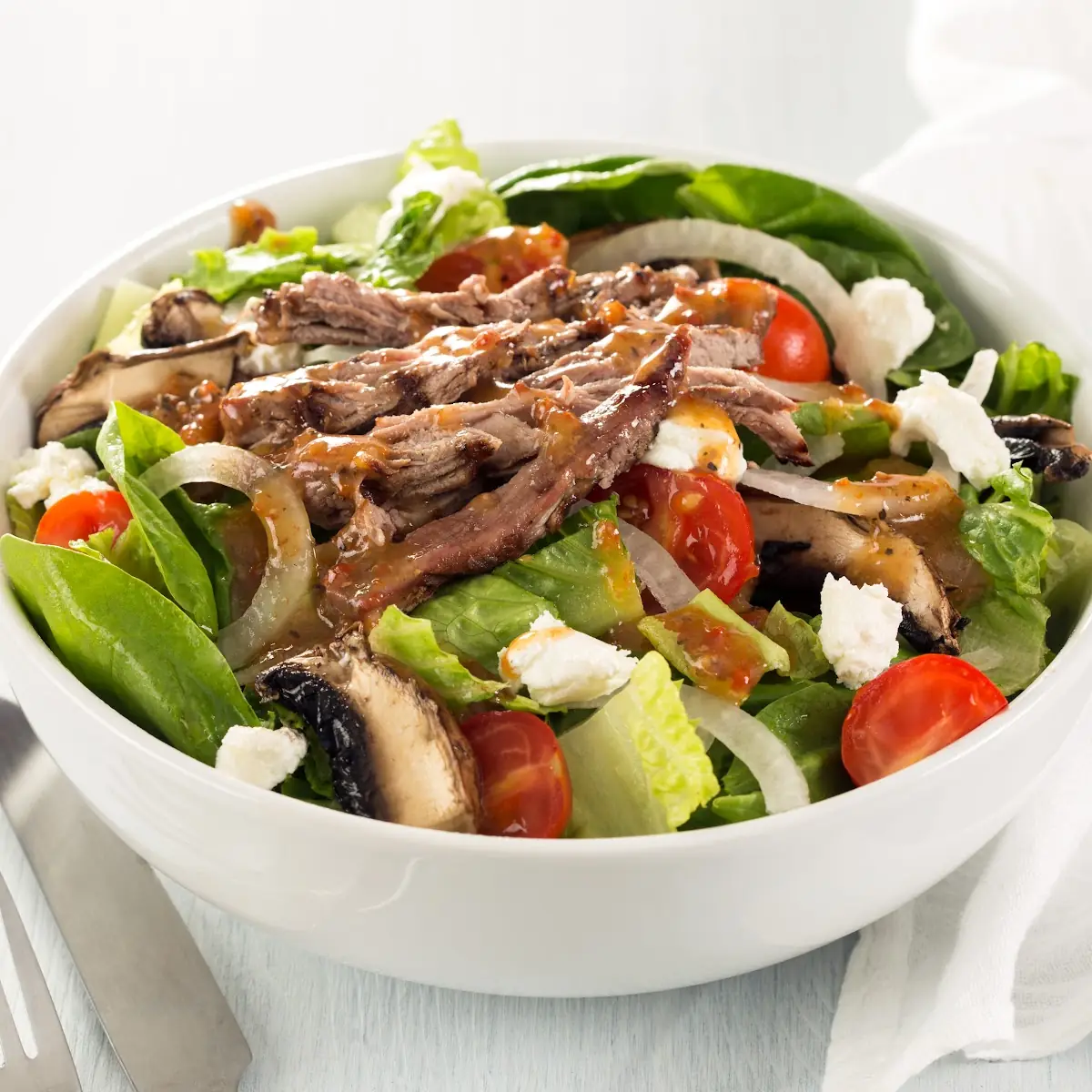 BBQ Glazed Chicken & Bacon Salad - New