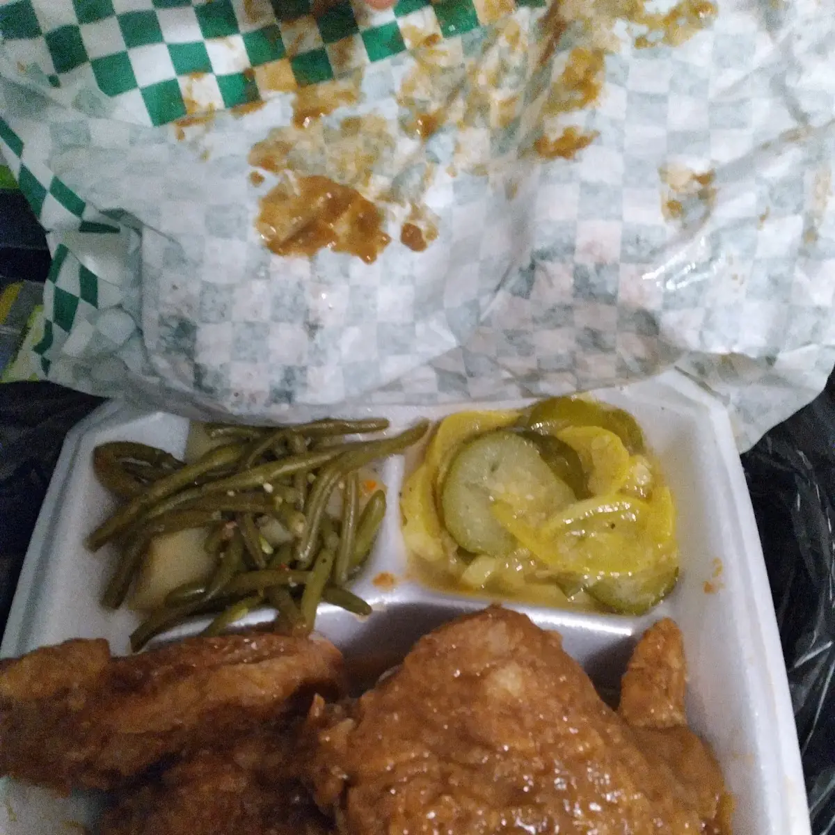 Chicken Wings Fried Okra