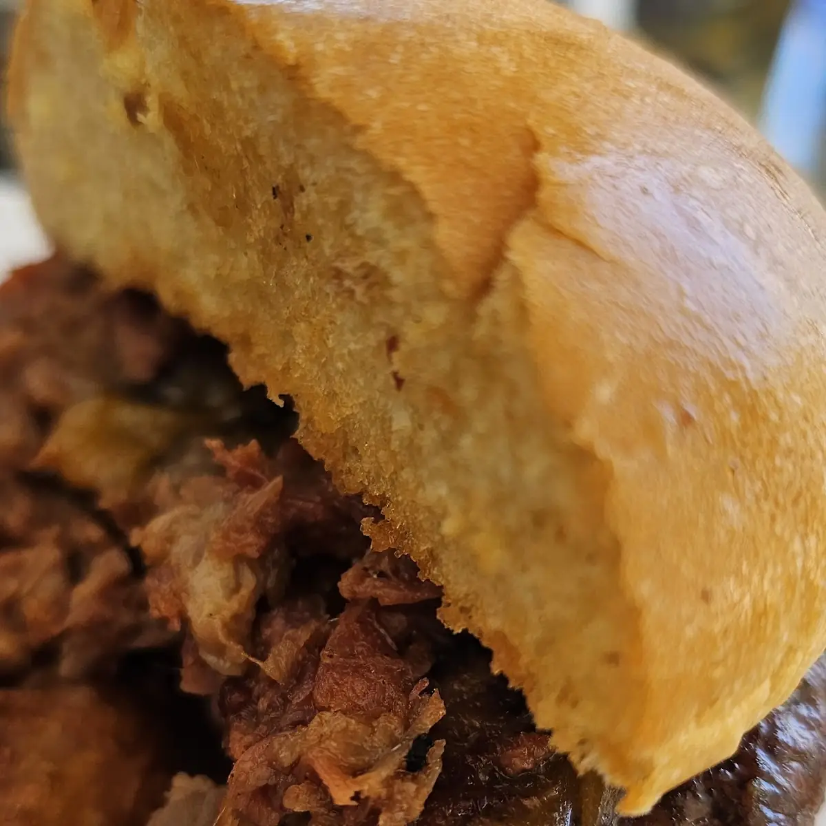 BBQ Beef Brisket Sandwich