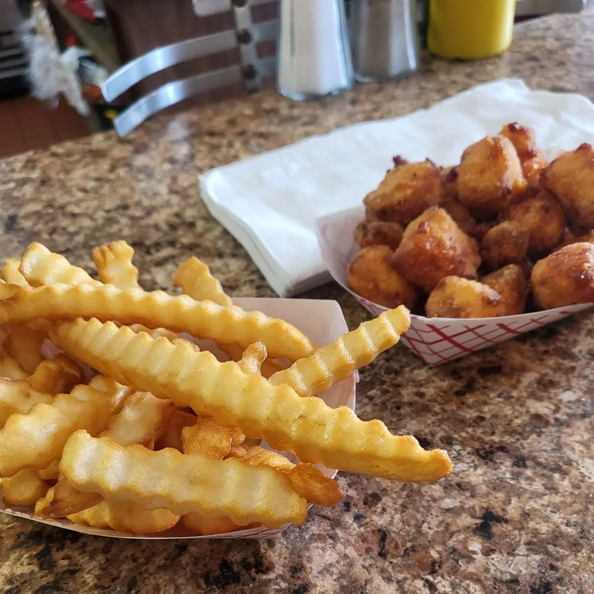 Fresh Fries and Cheese Curds