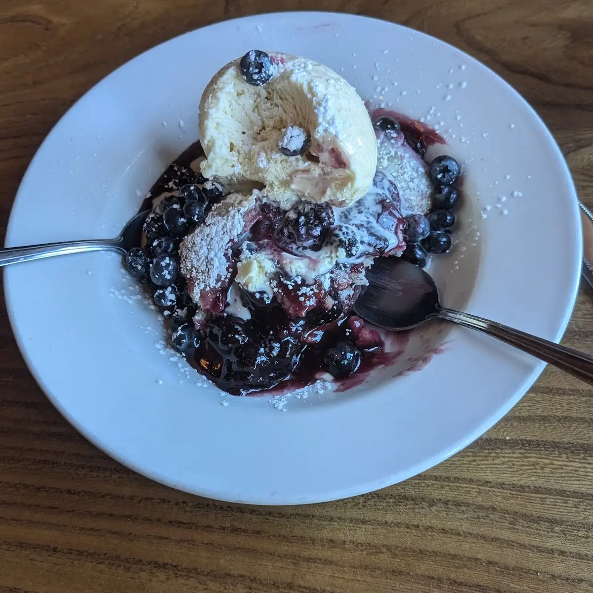 Triple Berry Cobbler