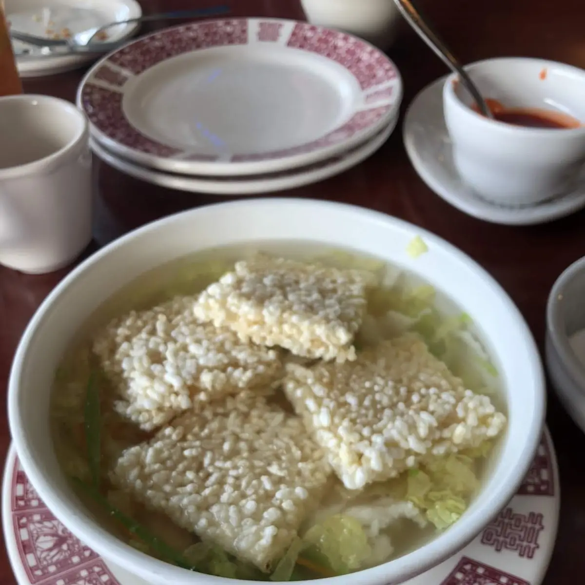 Sizzling Rice Soup for Two