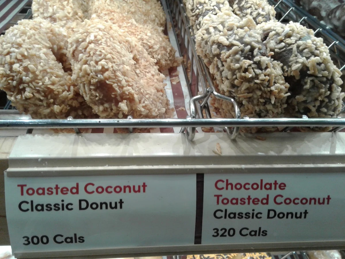 Chocolate Toasted Coconut Classic Donuts
