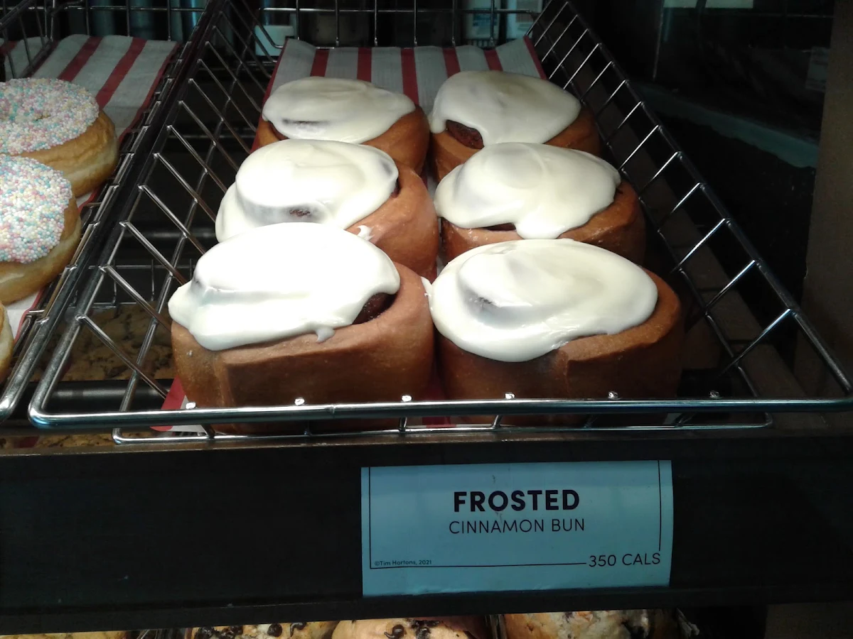 Frosted Cinnamon Roll