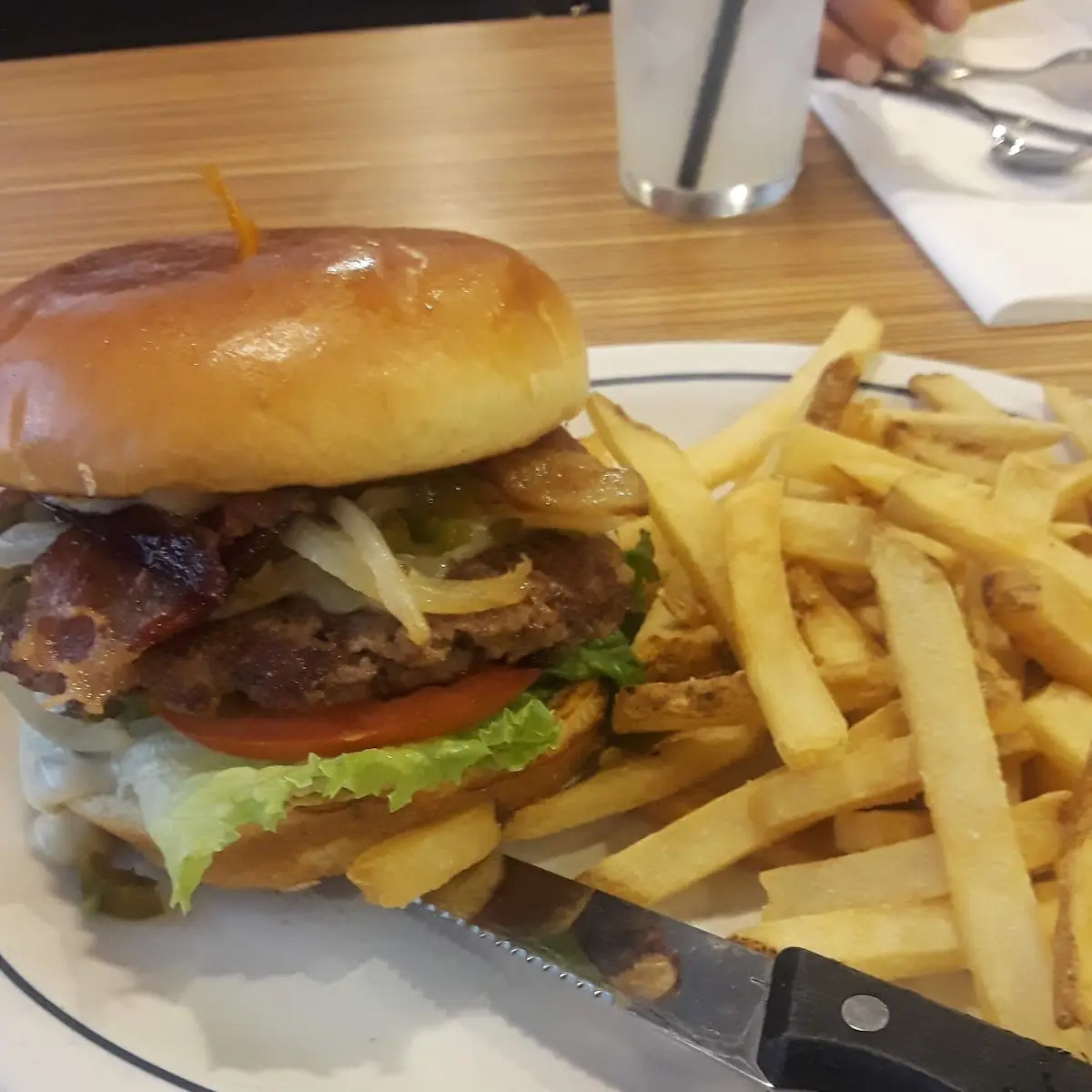 Bacon Cheeseburger Combo