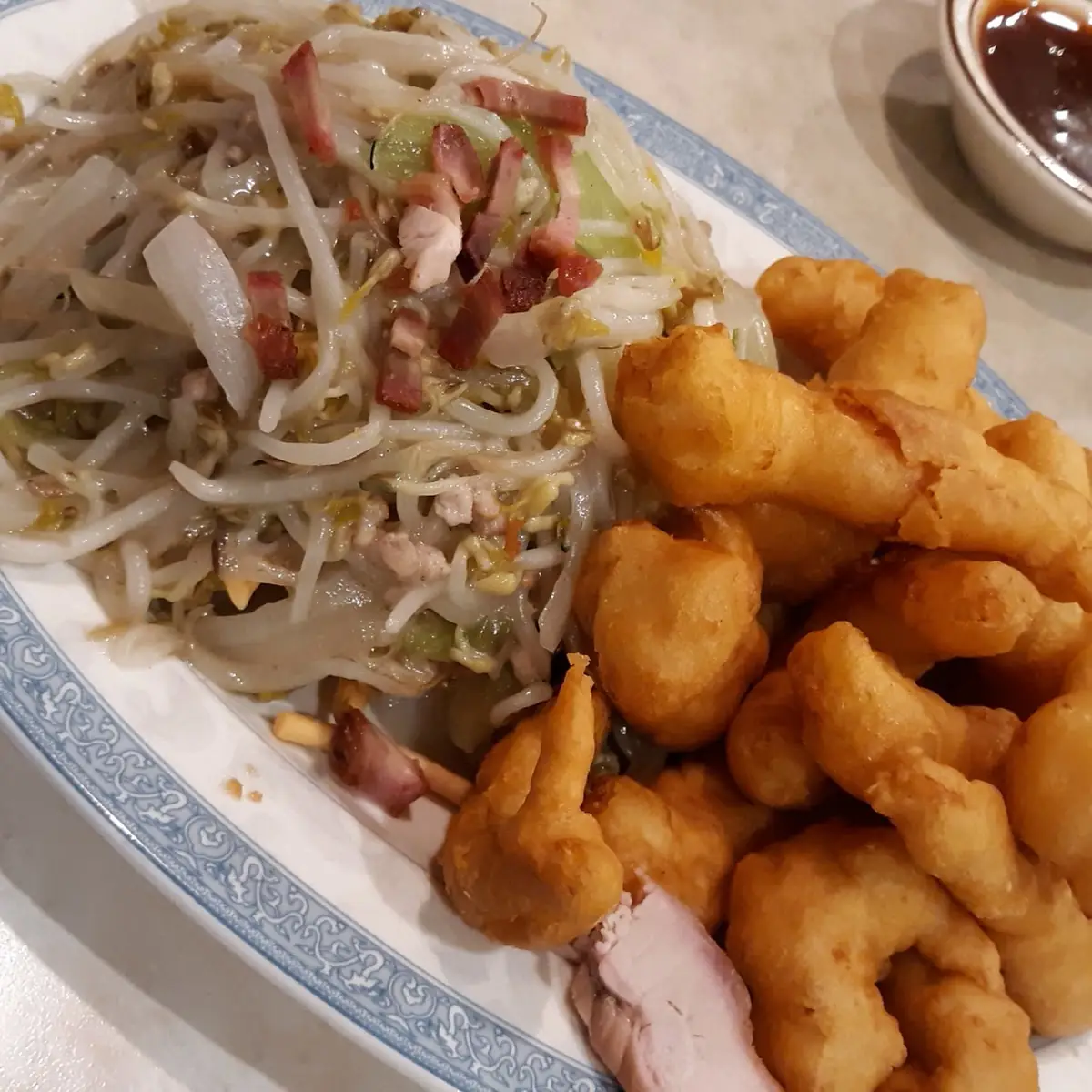 Marfar Chicken with Chicken Chow Mein