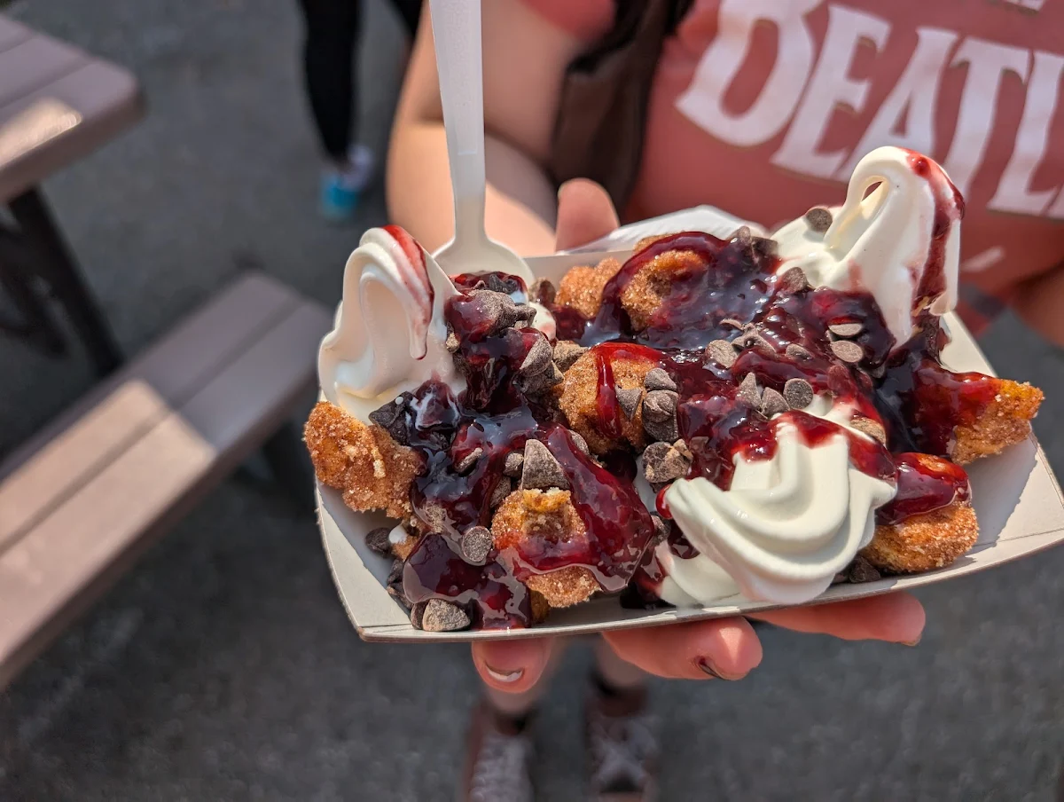 Raspberry Churro Dippers