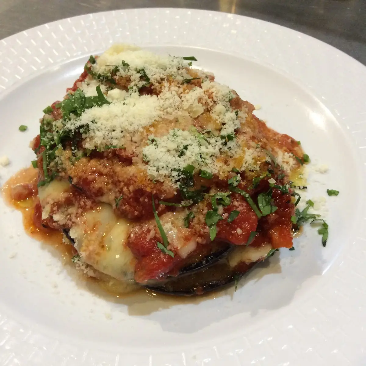 Eggplant Parmigiana