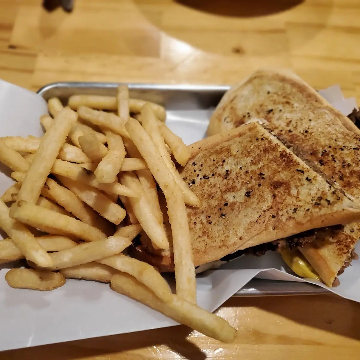 Steak and Cheese Panini